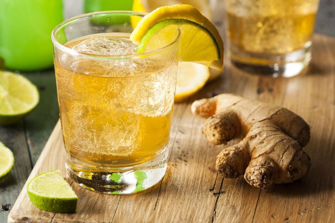 Ginger and Lemon Infusion (Adrak-Lemon Water)