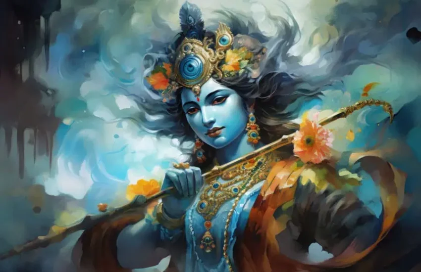 different-forms-of-lord-krishna-in-paintings